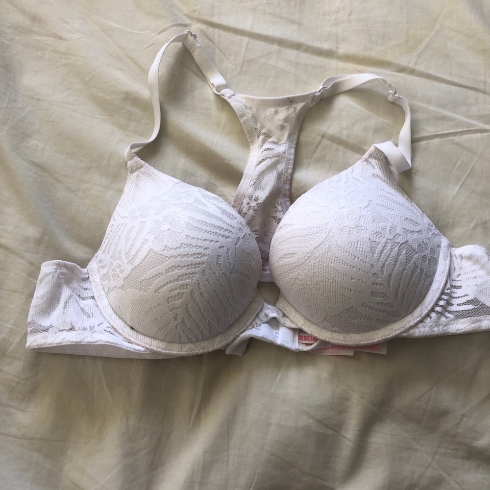 Pink bra! Works well for a Razorback tank top